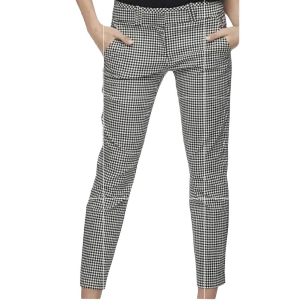 CANDIES Audrey style checked ankle pants 13